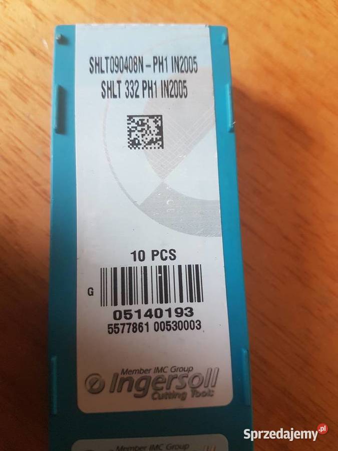 Płytka skrawająca ingersoll SHLT 090408NPH1 Gliwice