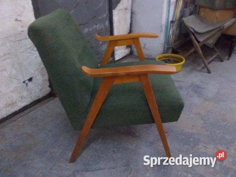 Stary fotel pro Czechosłowackiej vintage Bielsko-Biała