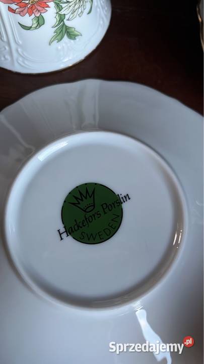 Cukiernica Syg Hackefors Porslin Sweden ale Gdańsk