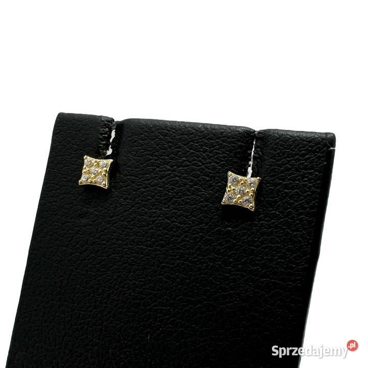 Nowe złote kolczyki pr 585 063g Elbląg