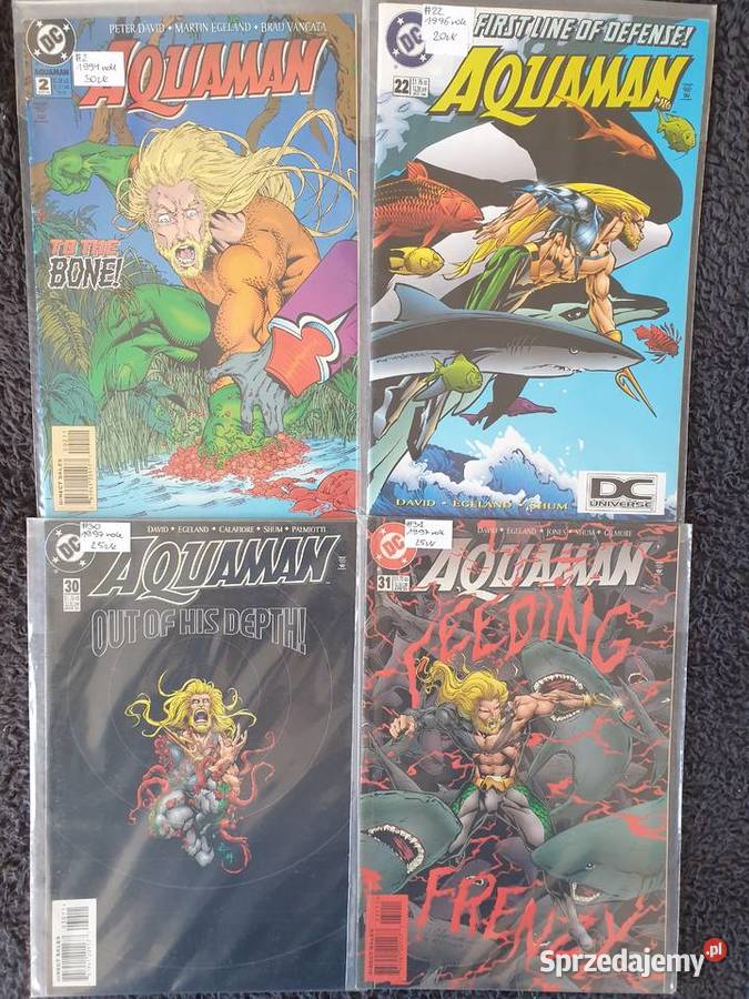 Aquaman 1 zestaw 22 komiksów DC USA Gdynia