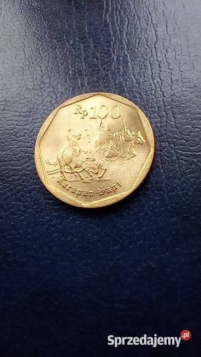 Stare monety 100 rupii 1998 Indonezja stan Lesko sprzedam