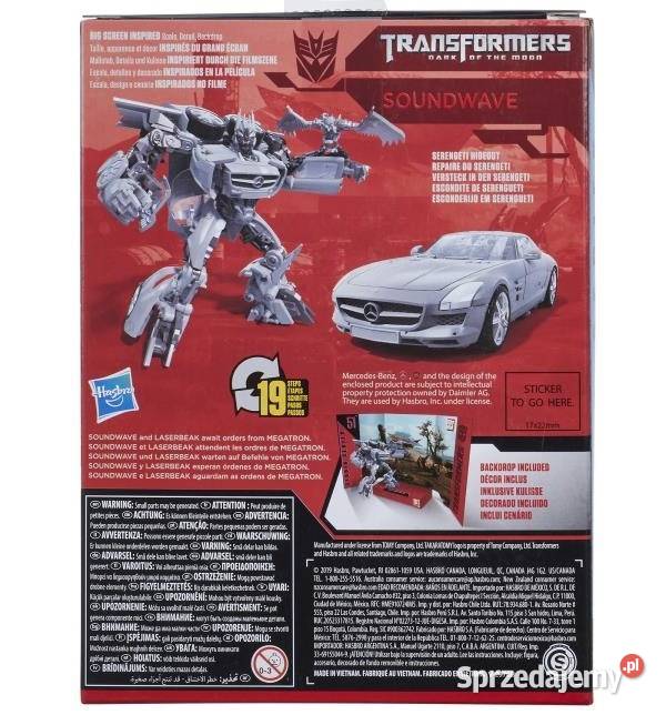 Figurka Transformers Soundwave Generations 8 lat+ Mogilany