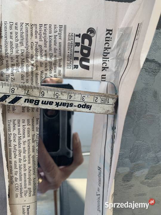 Szkło lusterka wewnętrznego wartburg Kadłub Turawski