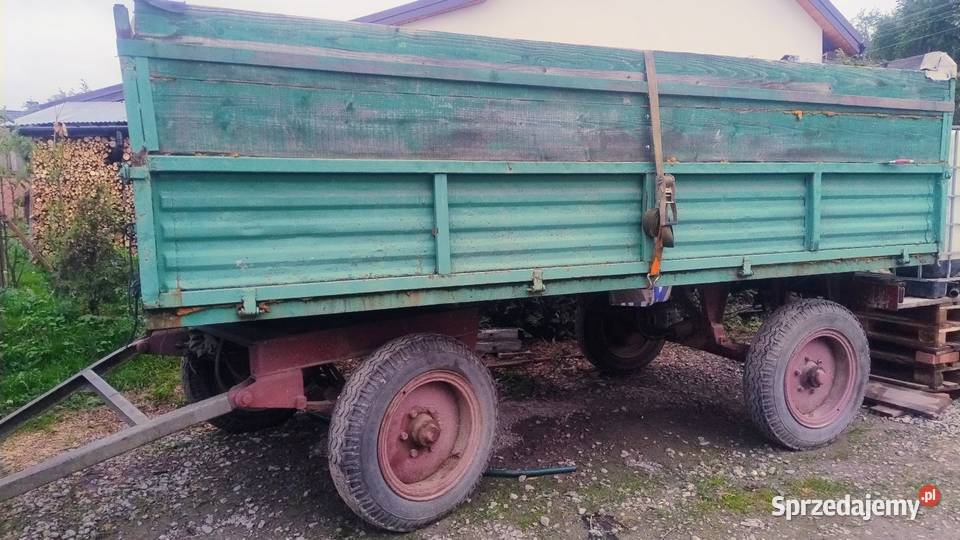Przyczepa rolnicza Autosan sztywna nieuszkodzony Skrzyszów