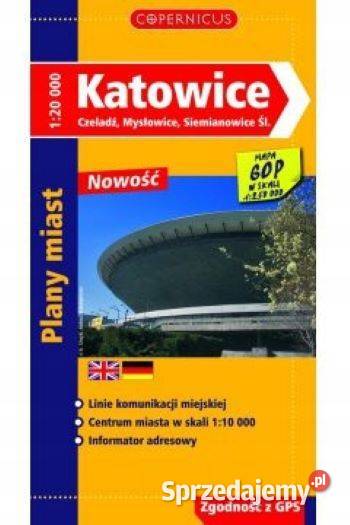 Plan Katowice. Czeladź, Mysłowice, Siemianowice śl