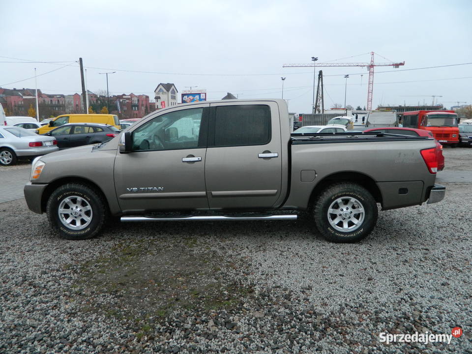 NISSAN Titan Bezwypadkowy Mały przebieg Rok produkcji 2006