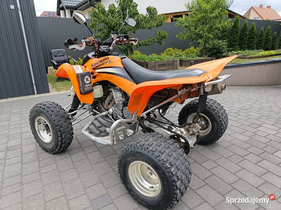 Kawasaki KFX 400 homologacja 15kW L7e Kawasaki Toruń