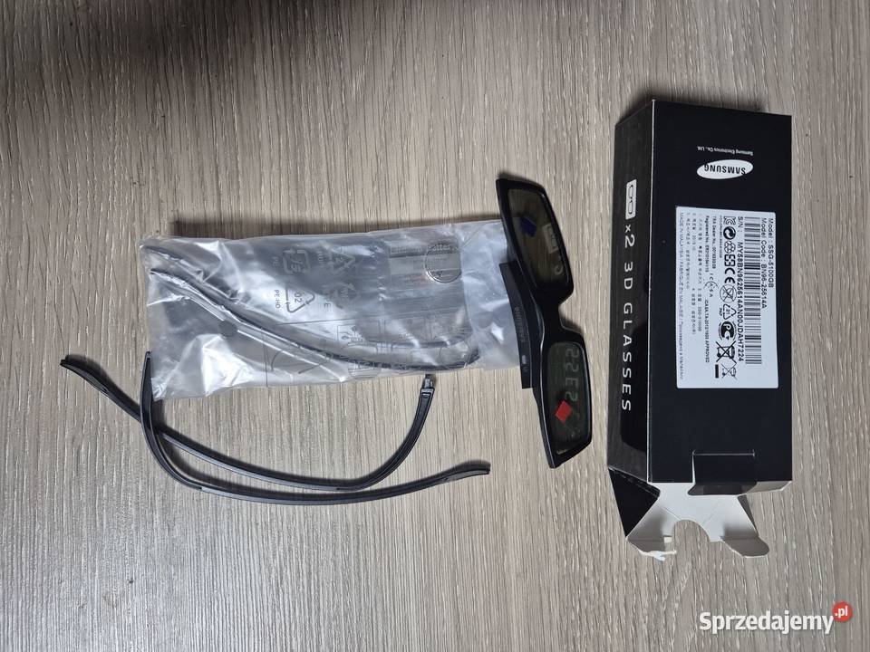 Aktywne okulary 3D firmy Samsung Kłodzko