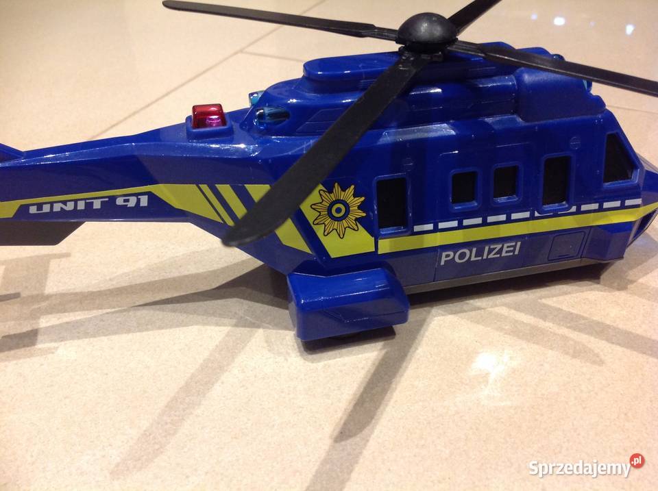 DICKIE TOUD Helikopter POLICE Samochody i pojazdy Nowa Sól