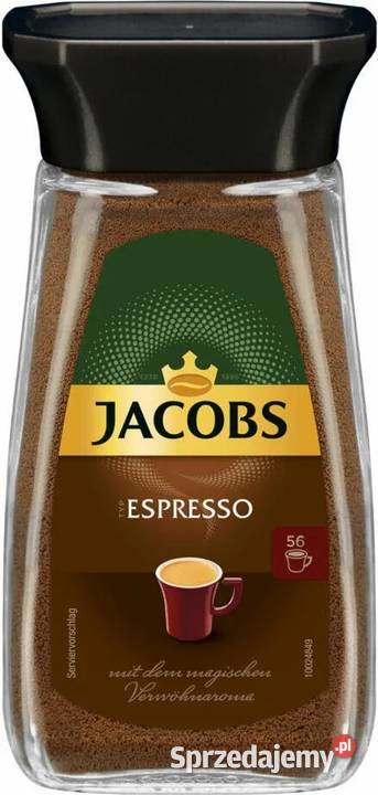 Jacobs Espresso Kawa rozpuszczalna Słoik szklany