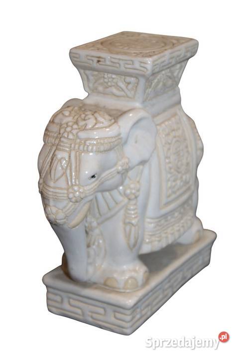 Ceramiczny kwietnik podpórka do książek 99 sprzedam