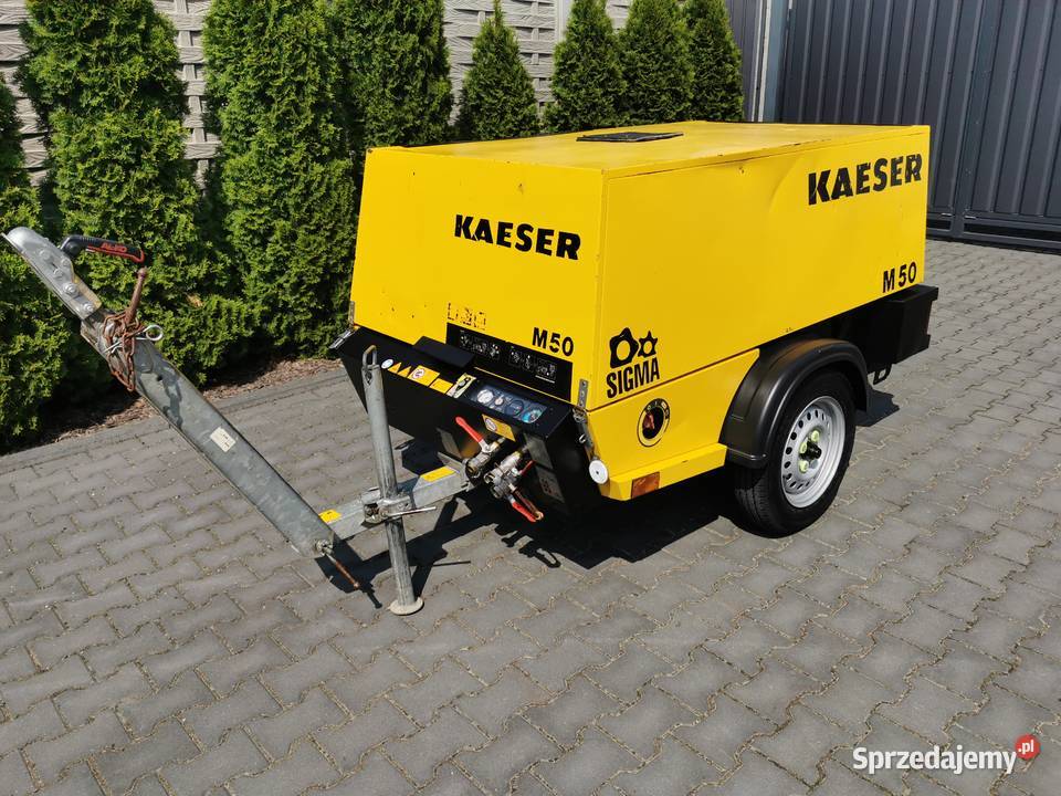 2015r 5000Lmin kompresor śrubowy KAESER M50