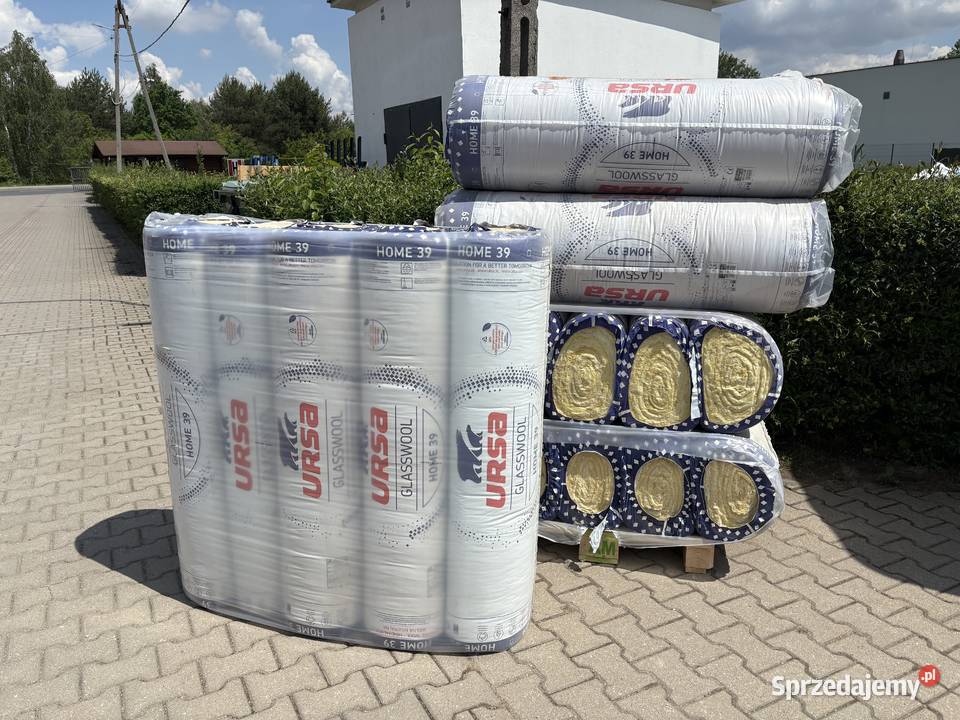 Wełna mineralna skalna URSA HOME 39 15 150 mm Wełna Piaseczno