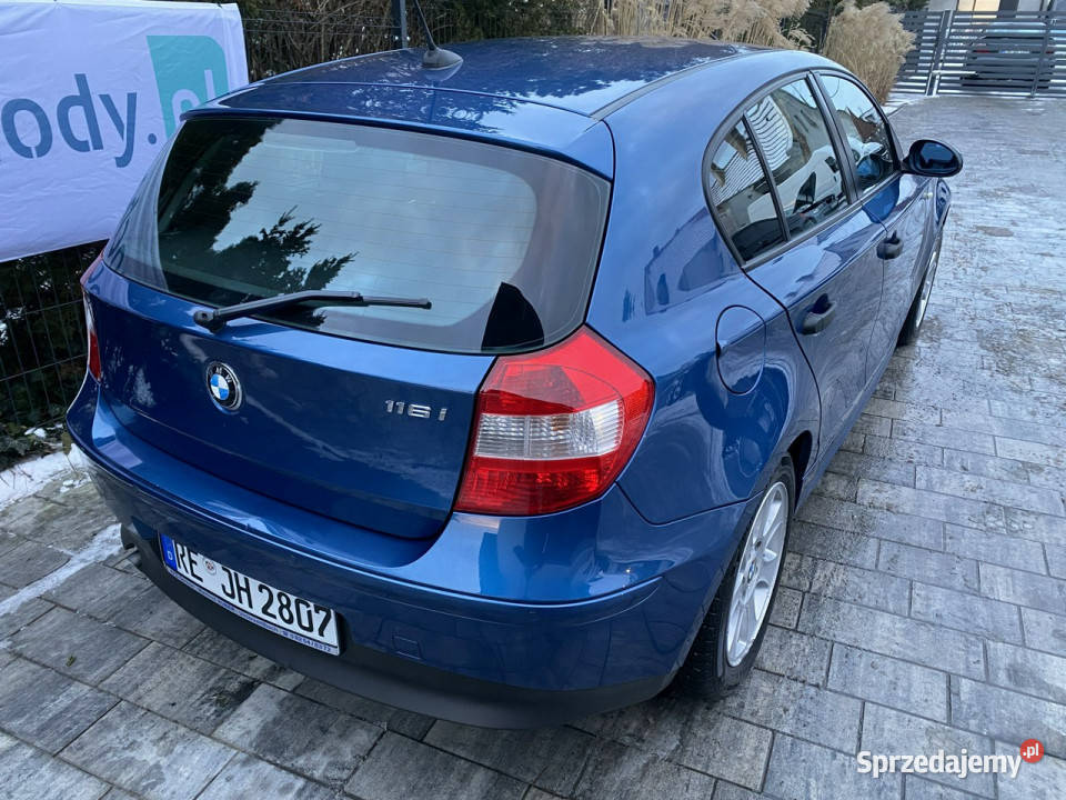 BMW 116 zadbana oryginalny przebieg bezwypadkowa ABS Poznań