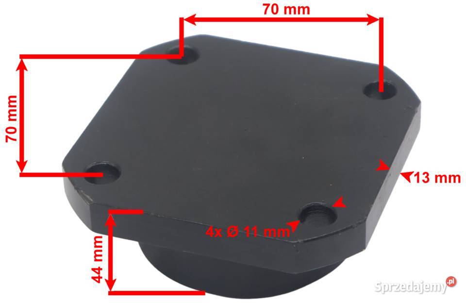 GNIAZDO Siłownika fi45 Kwadratowe 95x95mm SMG Solec Kujawski