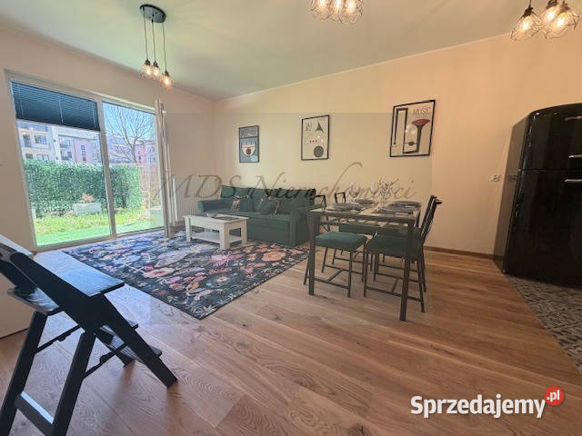 nowe mieszkanie 2 pokoje z ogródkiem i garażem 45m2 mazowieckie Piastów