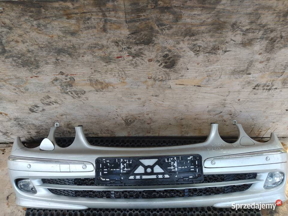 MERCEDES C KLASA W203 FL ZDERZAK PRZÓD PDC Zbierkowo