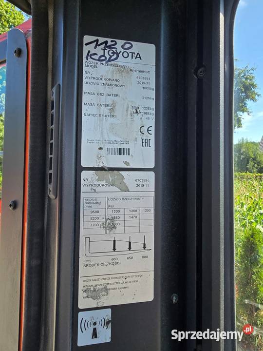 TOYOTA RRE160HCC 2019 wielkopolskie Godziesze Małe