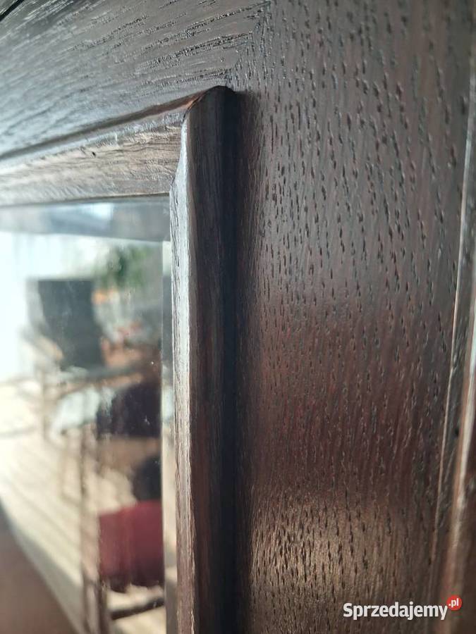 Zegar stojący podłogowy dębowy zabytkowy wysoki