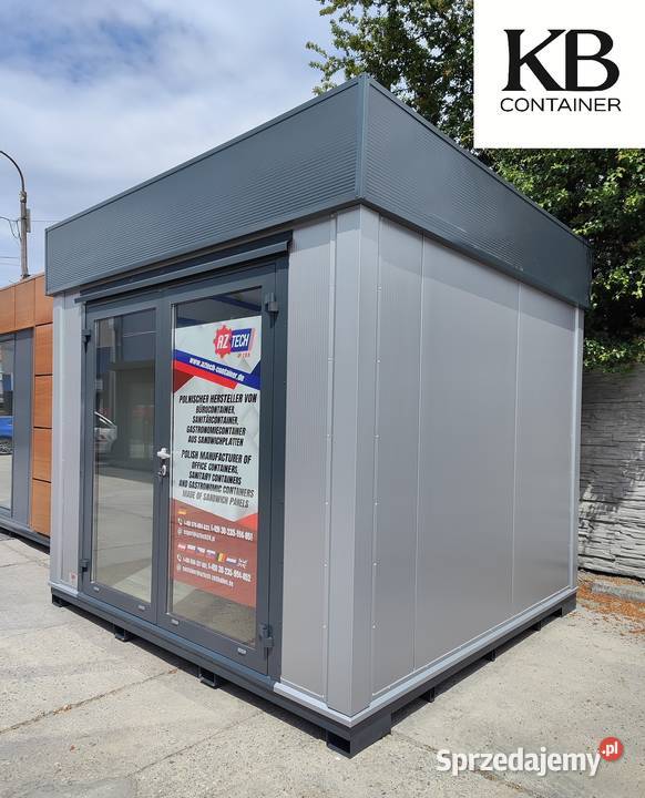 Kontener magazynowy Pawilon handlowy 30 x 30 m z Biuro sprzedam