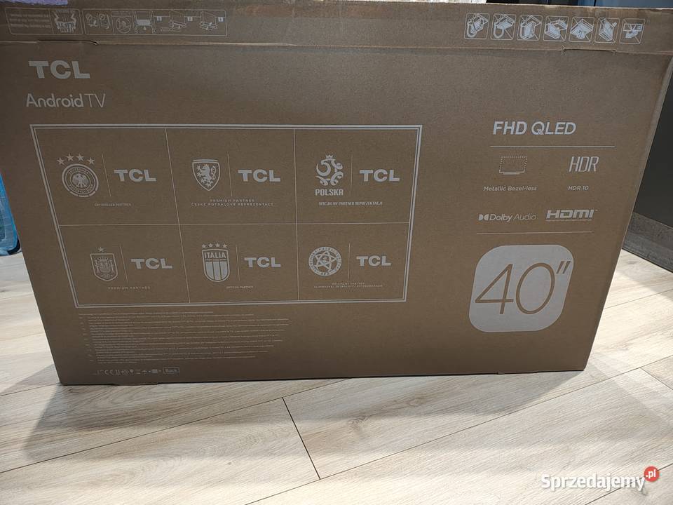 Telewizor TCL 40S5K 40 QLED Android TV wielkopolskie