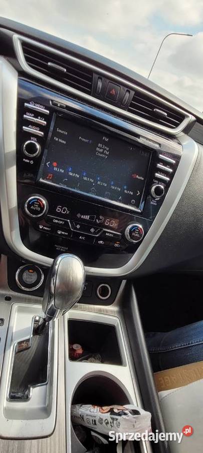 Nissan Murano 35 LPG posiada radar klimatyzacja