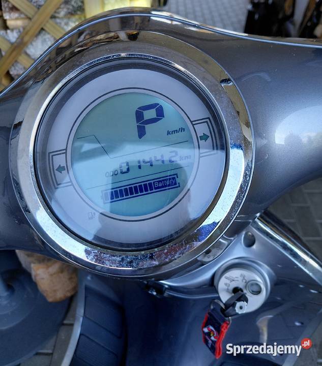 Motocykl elektryczny Emio Toro uszkodzony pomorskie Mosty sprzedam