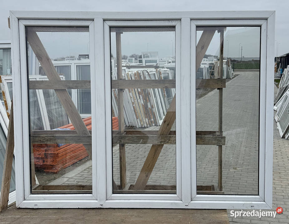 OKNA KacprzaK 234X170 OKNO Używane Plastikowe Siedlce
