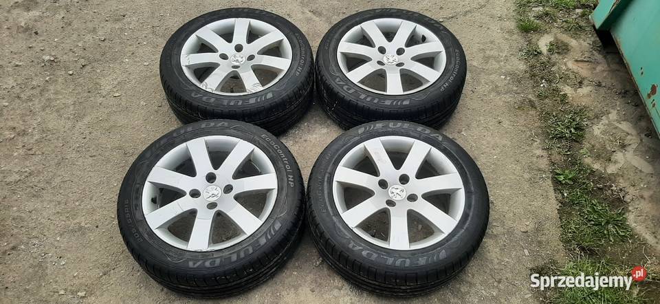 Komplet Kół Lato 4 śruby Citroen Peugeot 307 407
