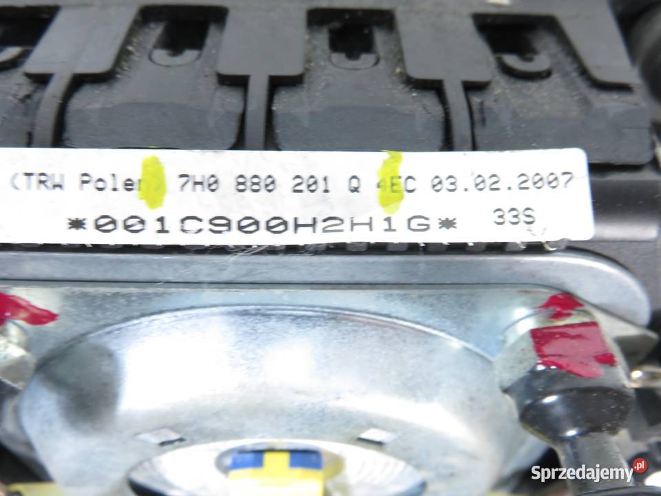 PODUSZKA KIEROWCY VW TRANSPORTER T5 7H0880201Q