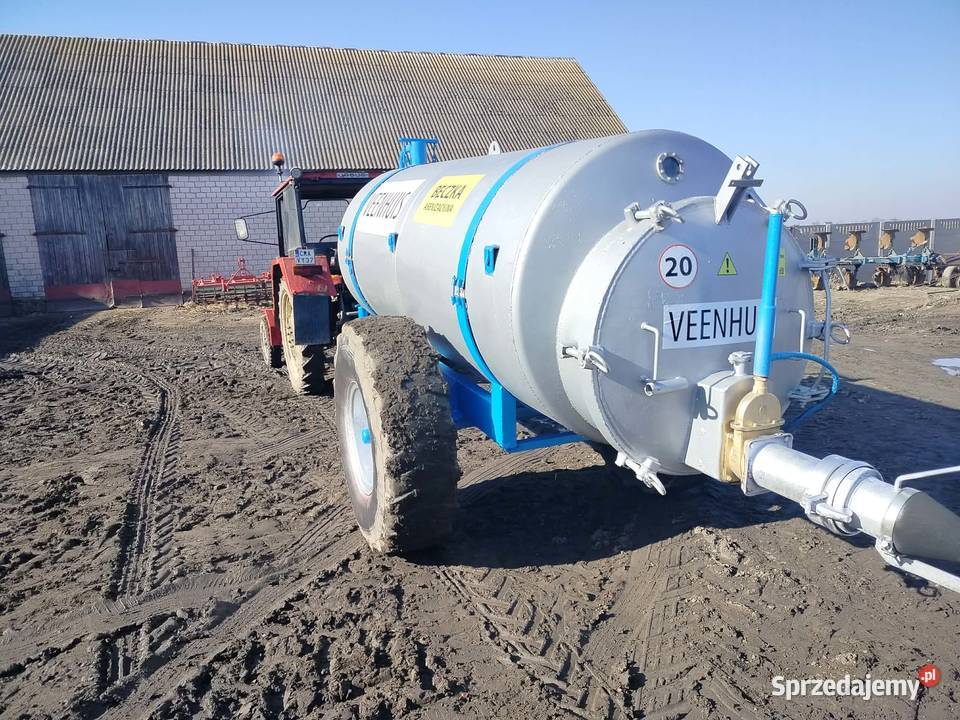 Beczka asenizacyjna beczkowoz 4500 litra ocynk nieuszkodzony Beczkowozy