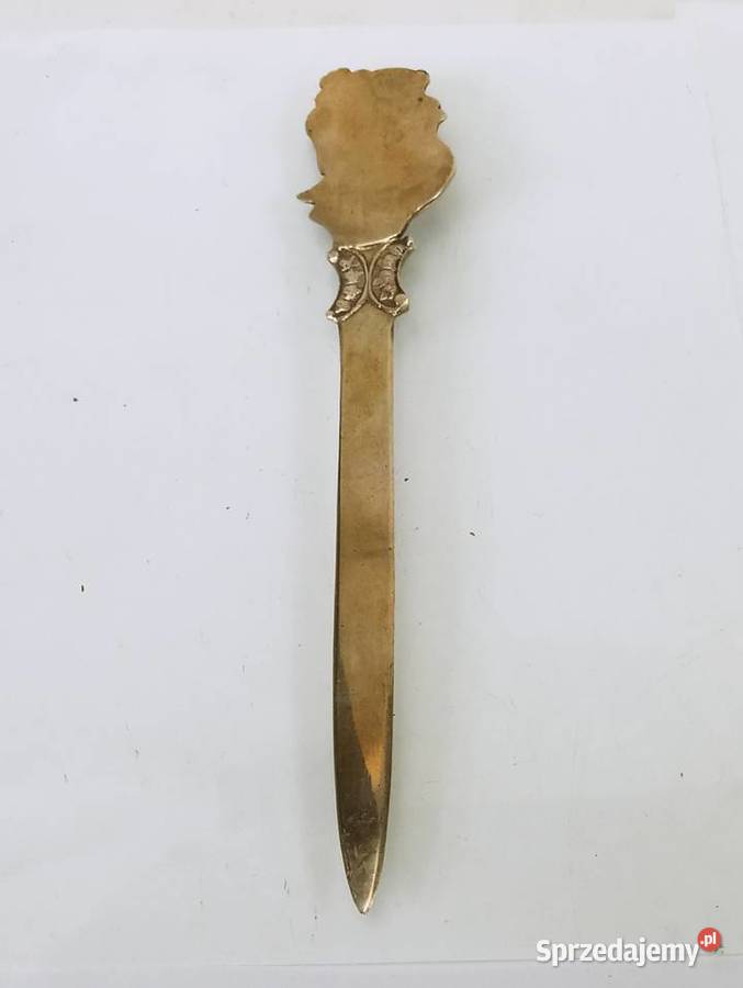 Nóż do papieru Secesja Wiedeń Srebro 800 Nowa Sól sprzedam