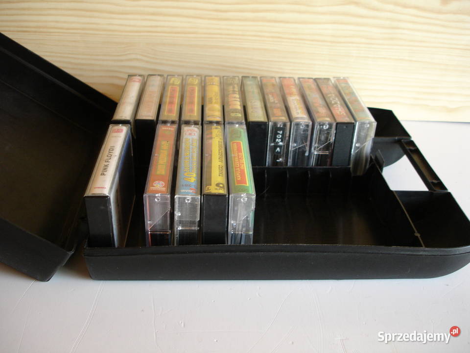 PUDEŁKO do przechowywania kaset magnetofonowych lubuskie Zielona Góra