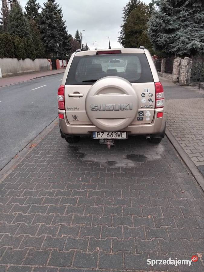 Sprzedam Suzuki GrND Vitara II nieuszkodzony wielkopolskie Mosina
