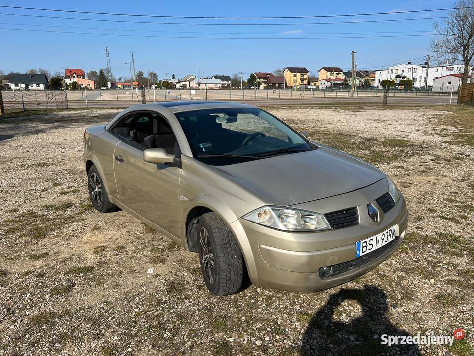Renault Megane Cabrio 16 mazowieckie Sokołów Podlaski