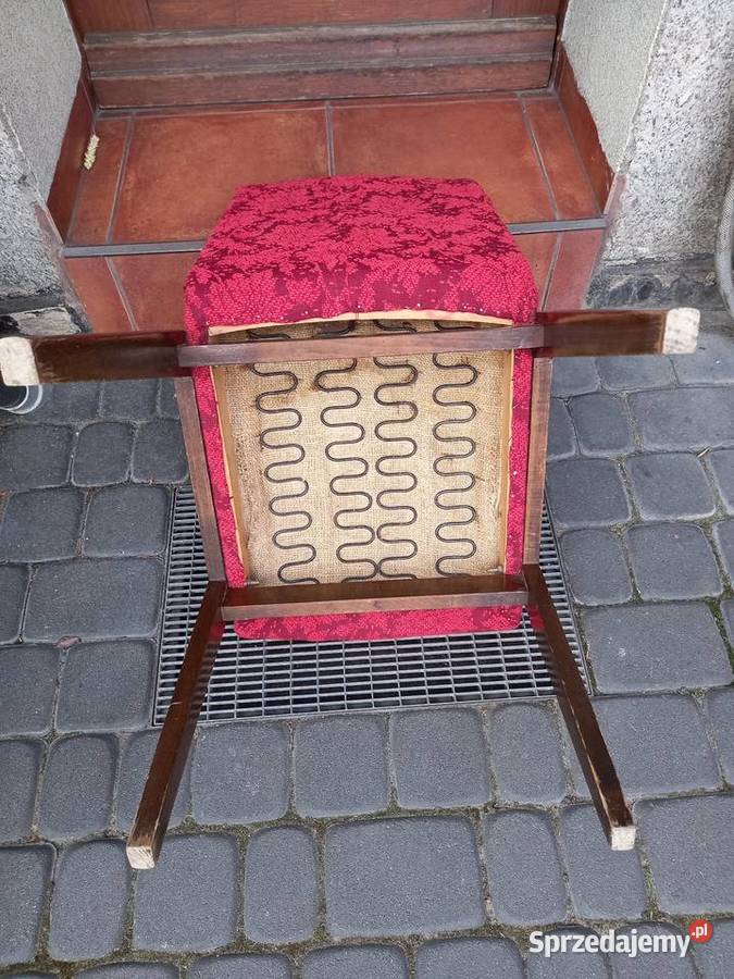 Krzesło Aga PRL vintage 40cm Rawicz sprzedam