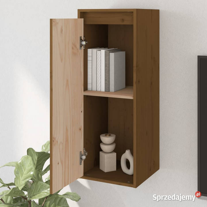 Szafki ścienne 2 miodowy brąz 30x30x80 sosnowe Warszawa