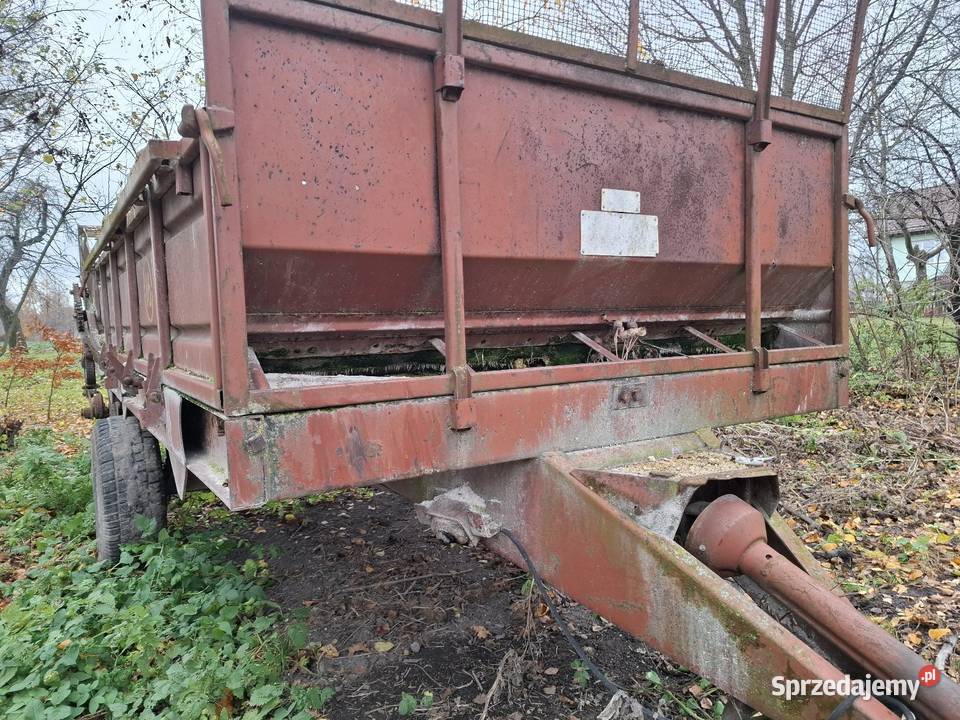 Rozrzutnik obornika jednoosiowy rosyjski lubelskie Hrubieszów