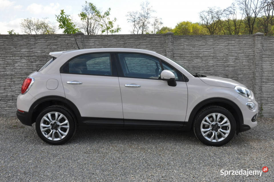Fiat 500x 14T 140 Automat Navi Półskóra Czujniki Hatchback Dąbrowa Górnicza