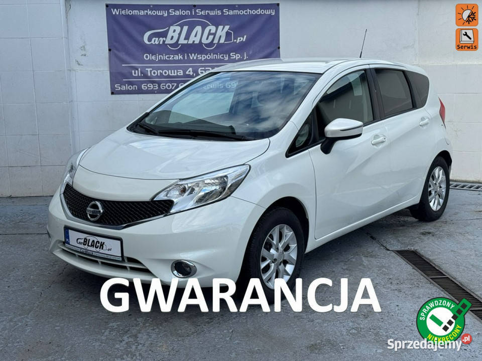 Nissan Note Pisemna Gwarancja 12 miesięcy II Zarejestrowany w Polsce