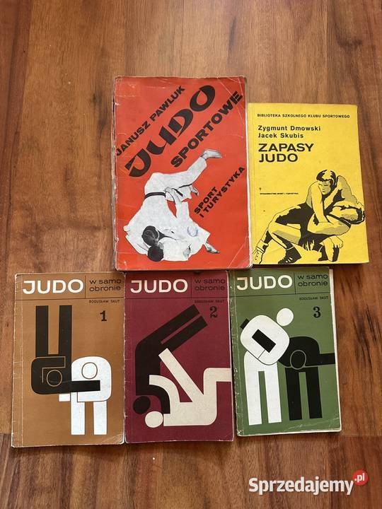 Kolekcja książkę retro judo i zapasy I zestaw 5 Warszawa sprzedam