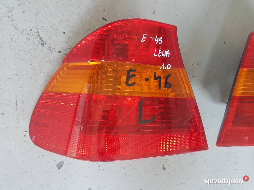 BMW 3 E46 SEDAN 1998 1999 LAMPA TYL LEWA PRAWA wielkopolskie Turek
