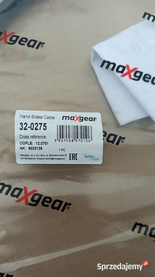  Nowy LINKA HAMULCA RĘCZNEGO TYŁ PRAWA FIAT Rzeszów