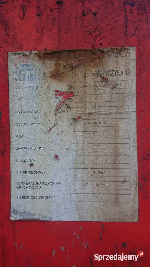 Kocioł grzewczy żeliwny wodny Fakora KZ3K Łódź