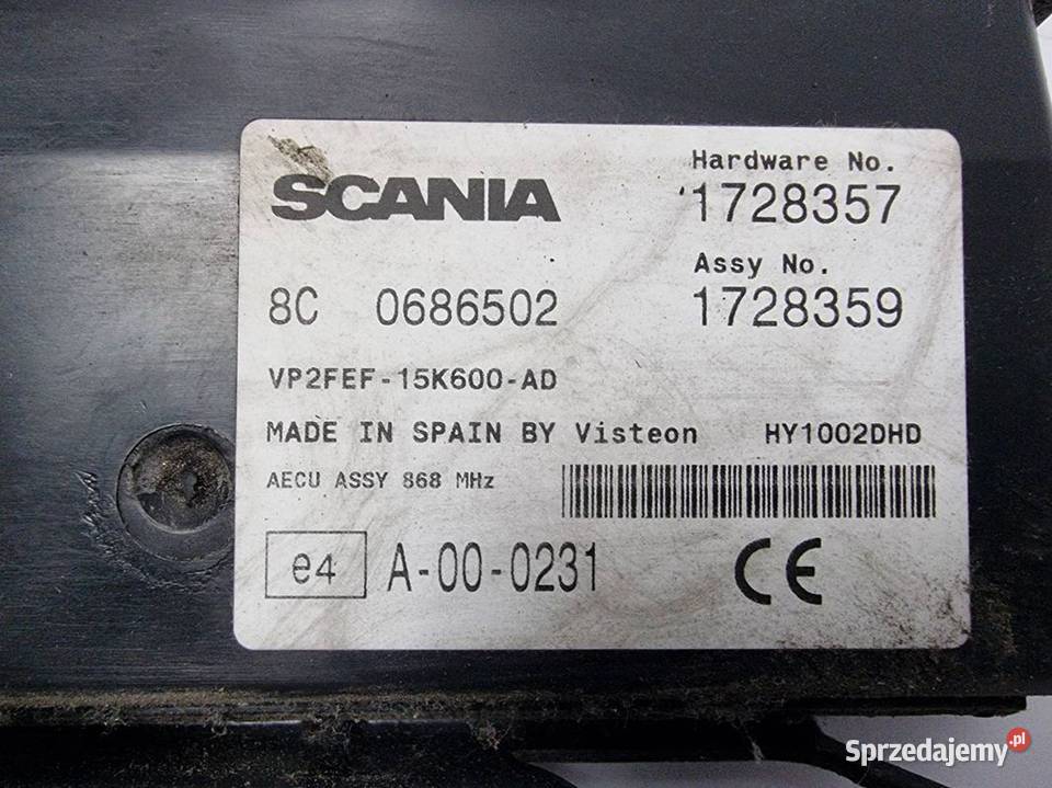 MODUŁ SCANIA R 420 1728357 Lipno