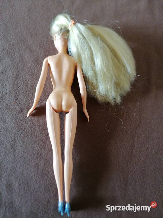 Lalka Barbie blondynka w sukience mini Łódź