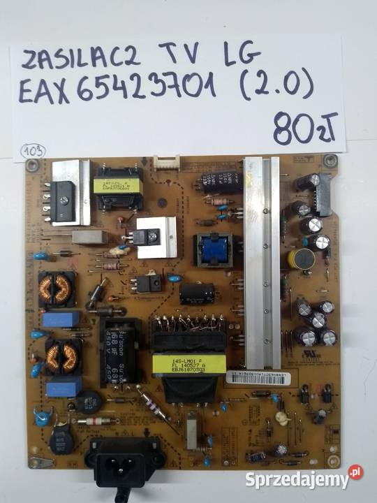Zasilacz tv LG Części i akcesoria małopolskie Głogoczów