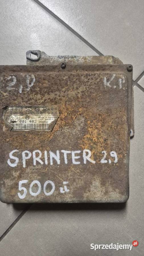 Sterownik silnika mercedes sprinter 29 łódzkie Piotrków Trybunalski