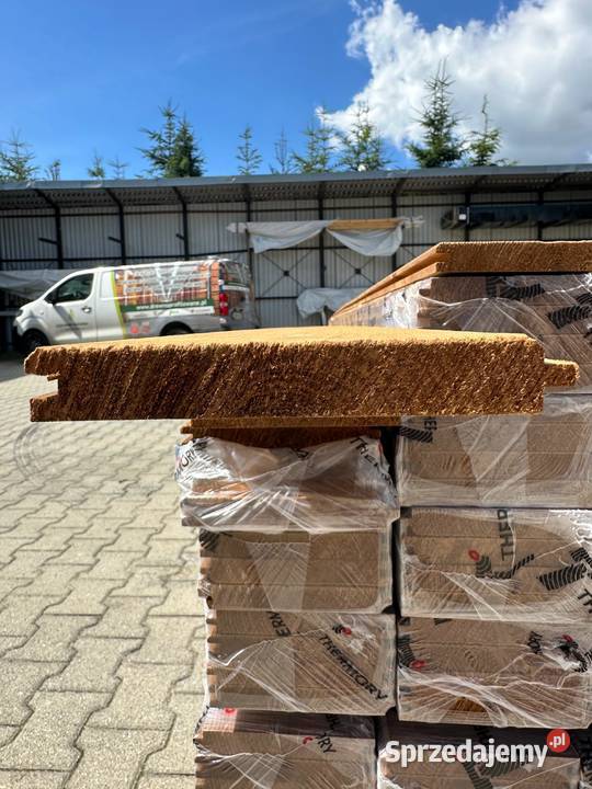 Deska Elewacyjna drewniana Thermo Świerk Okładziny elewacyjne